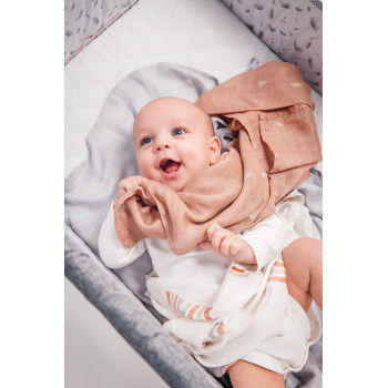 LIONELO Bambusové plienky Bamboo Set Leaf, 3 ks