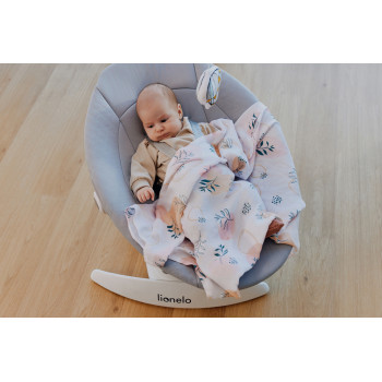 LIONELO Detské lehátko Iris Beige Sand, 0m+