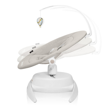 LIONELO Detské lehátko Iris Beige Sand, 0m+