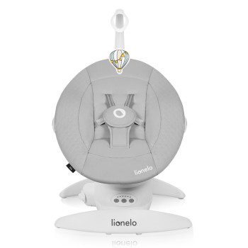 LIONELO Detské lehátko Iris Grey Concrete, 0m+