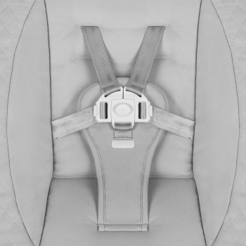 LIONELO Detské lehátko Iris Grey Concrete, 0m+