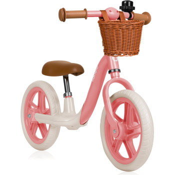 LIONELO Detské odrážadlo Alex Plus Pink Rose, 3r+