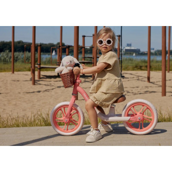 LIONELO Detské odrážadlo Alex Plus Pink Rose, 3r+