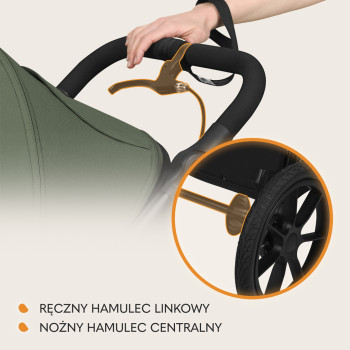 LIONELO Kočík športový Azura Green Forest