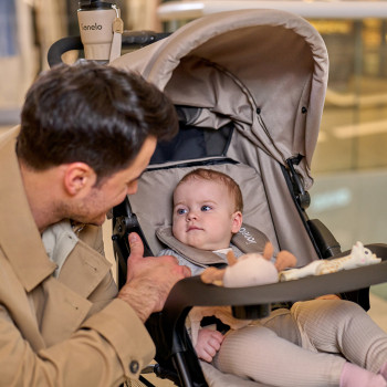 LIONELO Kočík športový Emma Plus Coral Pink