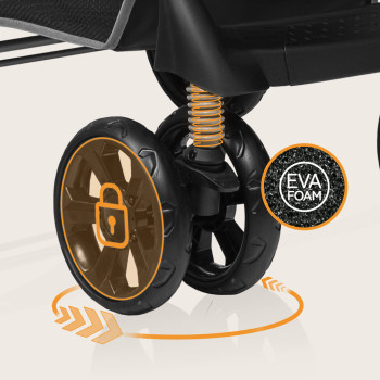 LIONELO Kočík športový Emma Plus Stone