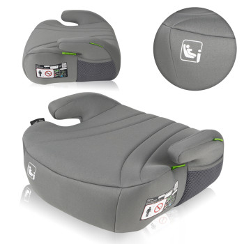 LIONELO Podsedák Luuk i-Size (125-150 cm) Grey