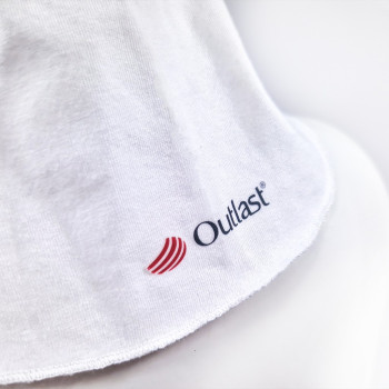 LITTLE ANGEL Šiltovka tenká pirát Outlast® 3 | 42-44 cm biela/les