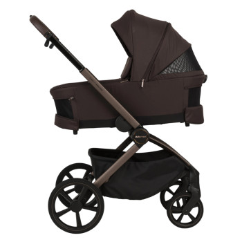 ADAMEX Kočík kombinovaný Como Chocolate Brown