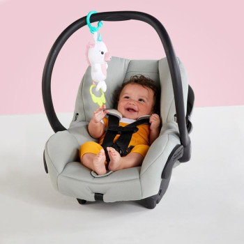BRIGHT STARTS Hračka s melódiou na C krúžku Tug Tunes jednorožec 0m+