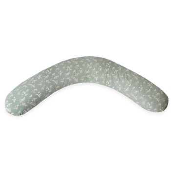 CEBA Vankúš na dojčenie Cebuška Multi Žerzej Green Meadow 190 cm