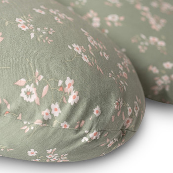CEBA Vankúš na dojčenie Cebuška Multi Žerzej Green Meadow 190 cm