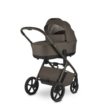 EASYWALKER Kočík kombinovaný Zoey Chestnut Brown + CBX By CYBEX Aton B2 i-Size + základňa