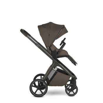 EASYWALKER Kočík kombinovaný Zoey Chestnut Brown + CBX By CYBEX Aton B2 i-Size + základňa