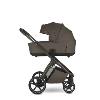 EASYWALKER Kočík kombinovaný Zoey Chestnut Brown + CBX By CYBEX Aton B2 i-Size + základňa
