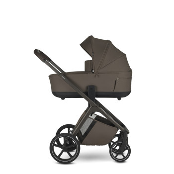 EASYWALKER Kočík kombinovaný Zoey Chestnut Brown + CBX By CYBEX Aton B2 i-Size + základňa