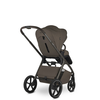 EASYWALKER Kočík kombinovaný Zoey Chestnut Brown + CBX By CYBEX Aton B2 i-Size + základňa