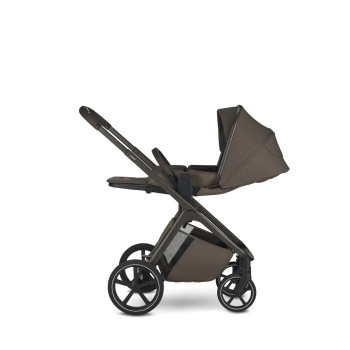 EASYWALKER Kočík kombinovaný Zoey Chestnut Brown + CBX By CYBEX Aton B2 i-Size + základňa