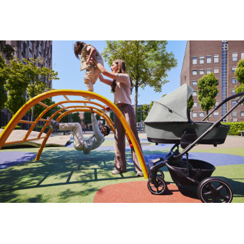 EASYWALKER SET Kočík 4v1 Harvey⁵ 2v1 Agave Green LITE RWS + CYBEX Aton B2 i-Size + základňa