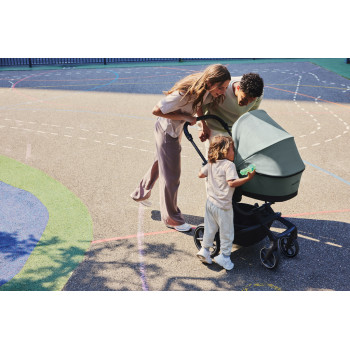 EASYWALKER SET Kočík 4v1 Harvey⁵ 2v1 Agave Green LITE RWS + CYBEX Aton B2 i-Size + základňa