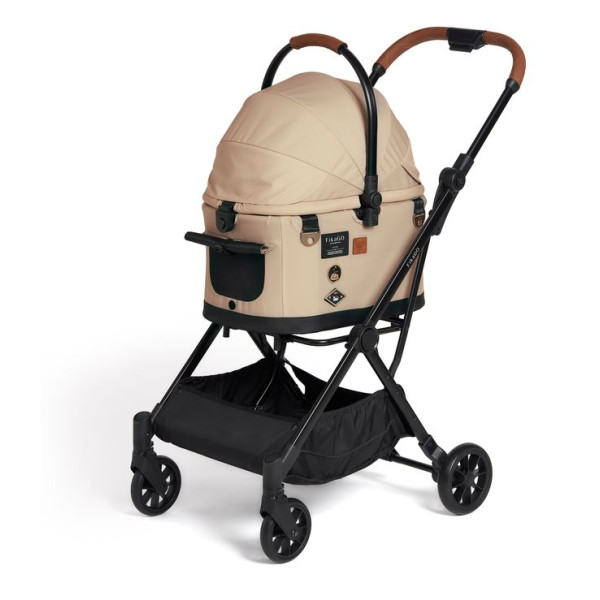 FIKAGO Kočík pre mačky / psov Flytta Plus Hygge Beige
