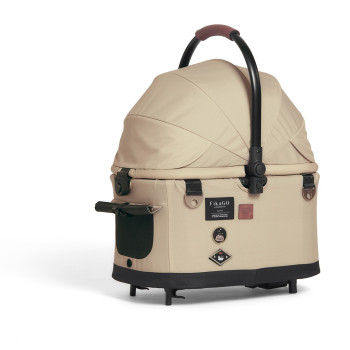 FIKAGO Kočík pre mačky / psov Flytta Plus Hygge Beige