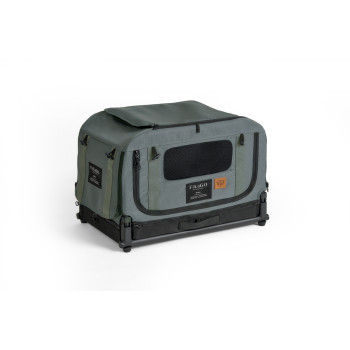 FIKAGO Skladacia kennel prepravka Queen XS Green