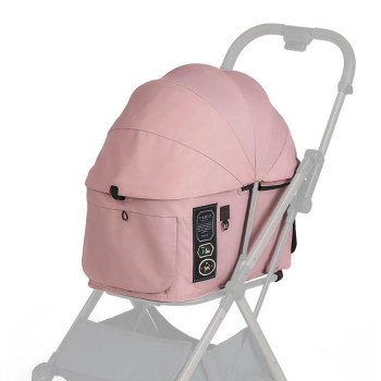 FIKAGO Strieška + poťah na kočík FTG2 Mist Pink