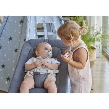 CHICCO Cumlíky Physioforma Light silikónové ortodontické neutral 6-16m, 2 ks