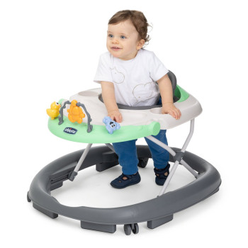 CHICCO Chodítko Walky Talky Lite Grey 6m+, do 12kg