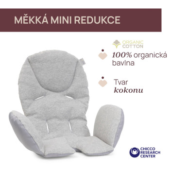 CHICCO Stolička jedálenská Polly Armonia - Carrara + Hrazdička Rainbow