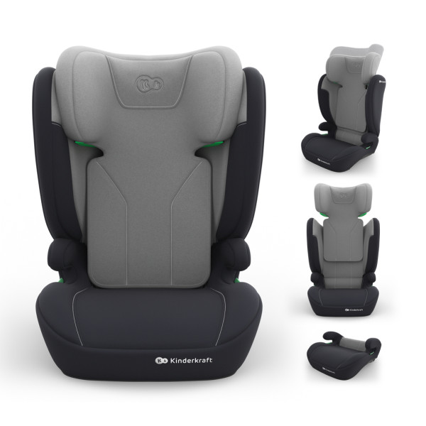 KINDERKRAFT Autosedačka i-Spark 2 Plus i-Size (100-150 cm) Grey