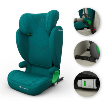 KINDERKRAFT Autosedačka Junior Fix 2 Plus (100-150 cm) Green