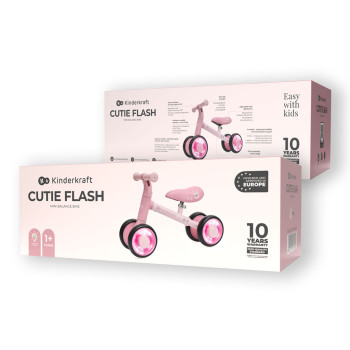 KINDERKRAFT Odrážadlo Cutie Flash Pink