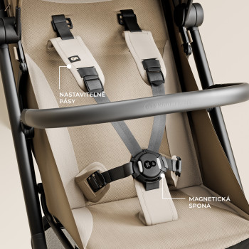 KINDERKRAFT SELECT Kočík športový Pilot 2 Beige