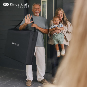 KINDERKRAFT SELECT Postieľka cestovná Moon Dream Black