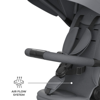 KINDERKRAFT Trojkolka Aston 2 Plus Grey, 9m+