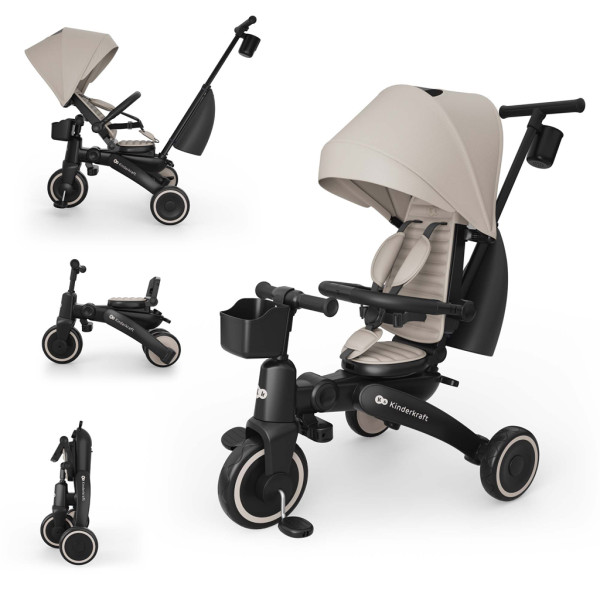 KINDERKRAFT Trojkolka Jazz 3 Beige, 9m+