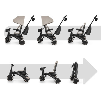 KINDERKRAFT Trojkolka Jazz 3 Beige, 9m+