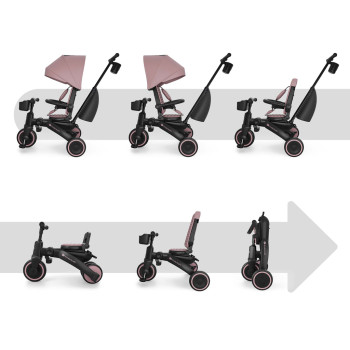 KINDERKRAFT Trojkolka Jazz 3 Pink, 9m+