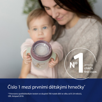 LOVI Hrnček 360° Night&Day 250ml líška