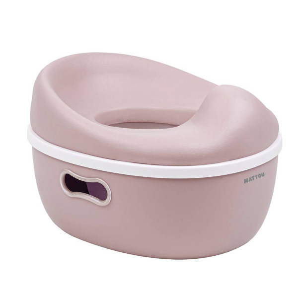 NATTOU Nočník učiaci 3v1 Potty Dusty pink