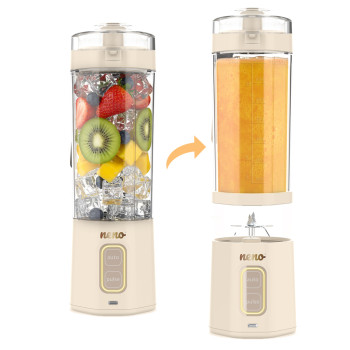 NENO Mixér Fresco prenosný bezdrôtový Power Blend na smoothie, 700 ml, 360 W, USB-C