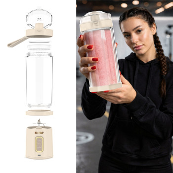 NENO Mixér Fresco prenosný bezdrôtový Power Blend na smoothie, 700 ml, 360 W, USB-C