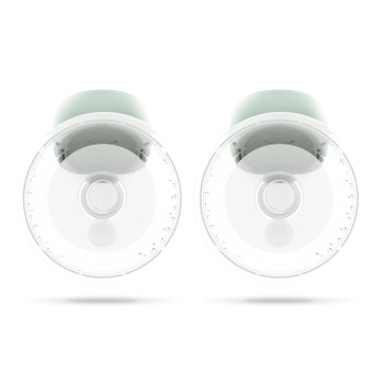 NENO Odsávačka mlieka Ovio Twin Duo bezdrôtová hands-free mušľová 3-fázová s aplikáciou, 2 × 180 ml
