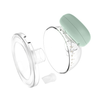 NENO Odsávačka mlieka Ovio Twin Duo bezdrôtová hands-free mušľová 3-fázová s aplikáciou, 2 × 180 ml