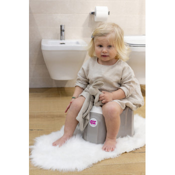 OK BABY Nočník ergonomický Pasha s vyberateľnou nádobou Lemon