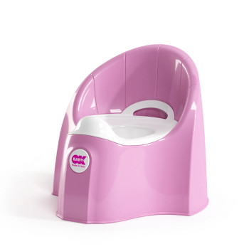 OK BABY Nočník ergonomický Pasha s vyberateľnou nádobou Pink