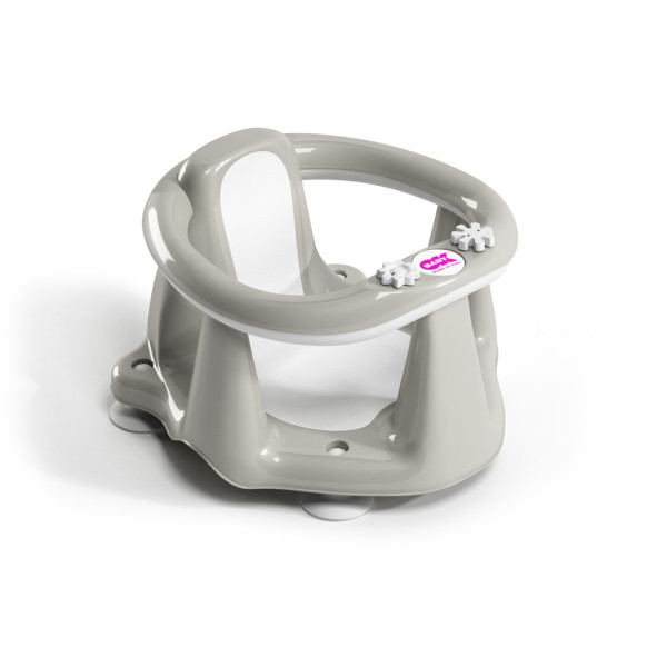 OK BABY Sedadlo do vane protišmykové Flipper Evolution s prísavkami 6–15m Grey