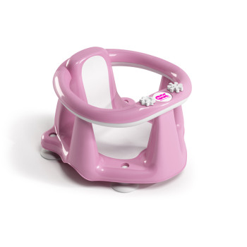 OK BABY Sedadlo do vane protišmykové Flipper Evolution s prísavkami 6–15m Pink